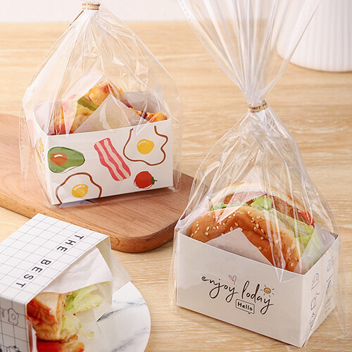 Sandwich box,Sandwich bag,Sandwich wrapping paper,Hamburger bag,portable packaging reusable,Toast bread box,Breakfast box,Disposable take-out packaging carton,Hot Dog Packaging Box,Lunch box